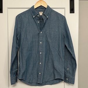 J. Crew Factory Kids Blue Button-Down Shirt